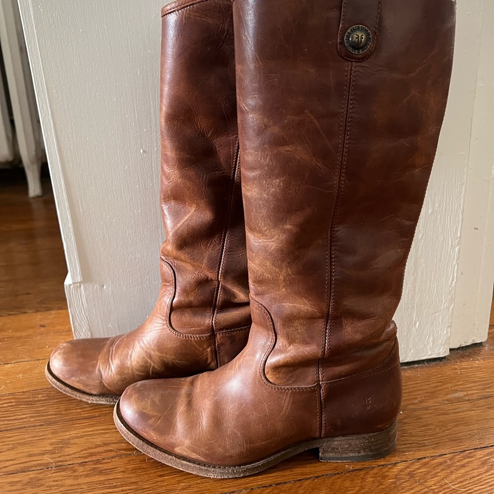 Frye Melissa button boots